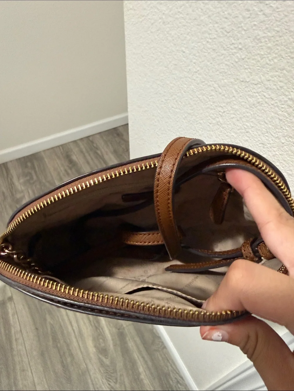 Michael Kors compact saffiano